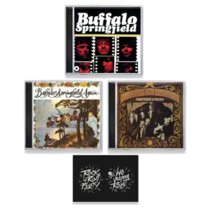 Buffalo Springfield "When the dream came" Collection: (Self-Titled / Again / Last Time Around) + Including Bonus Art Card (CDs)