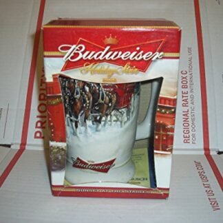 Anheuser-Busch Budweiser Holiday Stein Series - 2006 Sunset At The Stables - Clydesdales Puxando o carrinho de cerveja de férias (Cervejas)