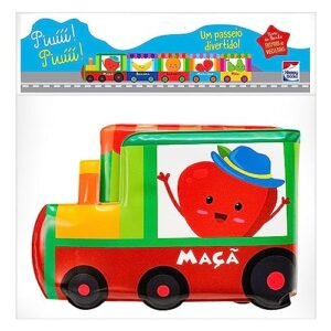 Passeio Divertido - Livro de Banho: Frutas e Vegetais - BRIJBASI ART PRESS (Brinquedos)