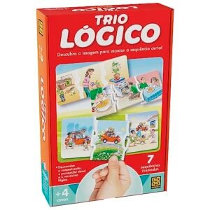 Trio Lógico Jogo - Grow (Brinquedos)