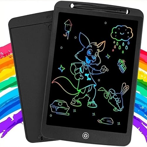 Lousa Mágica Infantil LCD 8,5” – Tablet de Escrita Digital Educativo com Caneta para Desenhar, Escrever e Estudar (Brinquedos)