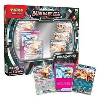 Deck Pokemon Charizard Ex Batalha De Liga Copag (Brinquedos)