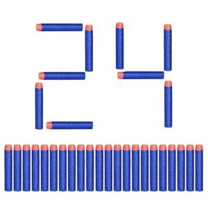 Kit de Dardos para Lançador Nerf e Arminhas de Pressão Azul Art Brink (24 Unidades) (Brinquedos)
