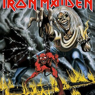 C&D Visionary Adesivo Iron Maiden Number of The Beast, cinza, vermelho (CDs)