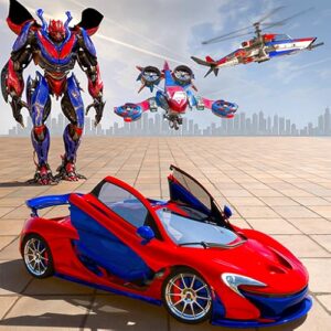 Transformação do carro do robô da polícia dos EUA: Ataque de batalha do robô: Robô voador final: Batalha futurista de tiro ao carro do robô: Simulador de luta real do robô: Tanques Robô de guerra: Sob (Brinquedos)