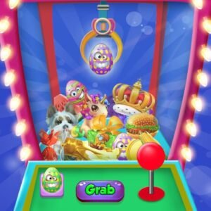 Jogos de arcade de máquina de caw surpresa: brinquedos de pinça de pelúcia, ovos e prêmios (Brinquedos)
