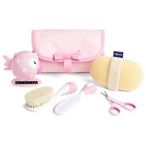 conjunto de higiene chicco - menina, Chicco, Rosa (Bebê)