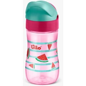 Lillo Copo Evolution com Canudo 300ml - Rosa (Bebê)
