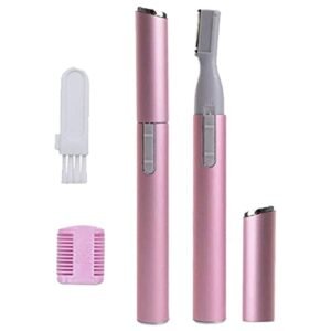 DEPILADOR E APARADOR DE PELOS FEMININO DEPILAÇÃO PORTATIL DE ROSTO, SOBRANCELHA, VIRILHA E AXILA A PILHA (Aparelhos de Cuidados Pessoais)