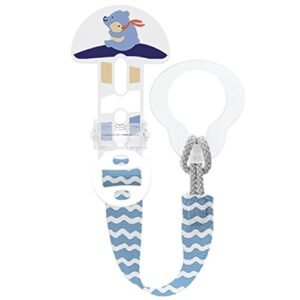 Prendedor de Chupeta Mam Clip It! - Azul (Bebê)