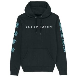 Rock Off officially licensed products Moletom com capuz Sleep Token The Love You Want Heart, Preto, P (CDs)