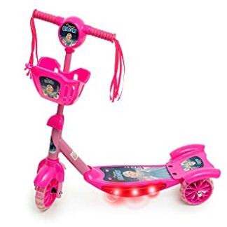PATINETE 3 RODAS MUSICAL COM LUZ LED PRINCESA SNOW ROSA BH STORE (Brinquedos)