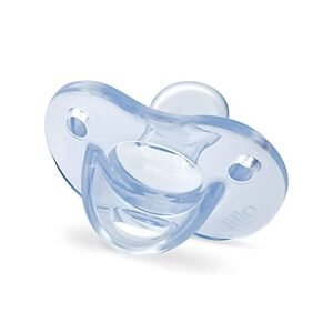 Lillo Chupeta Soft Calming 100% Silicone Simétrico Tam 2 (Maiores De 6 Meses) - Azul (Bebê)