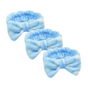 Faixa de Pelúcia para Cabelos – Conforto e Praticidade para Skin Care e Maquiagem (Beleza)