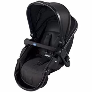 Assento extra carrinho fully black night, Chicco, Black Night (Bebê)