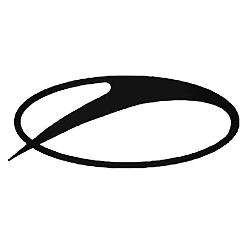 Adesivo de vinil DJ Symbol Armin Van Buuren EDM Radio Host MKR |Carros Caminhões Vans Paredes Laptop|Preto|14 x 5,6 cm|MKR1040 (Discos de Vinil)
