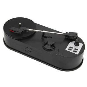 Record Player de Toca -giragem de Vinil Conversor Profissional USB 2.0 para Amantes de Música Mini Portátil Stand Alone Player L/R Saída (Equipamentos)