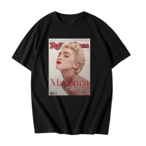 Camiseta Madonna (G, Branco) (CDs)