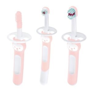 ESCOVA MAM BRUSHES TRIO - EMBALAGEM TRIPLA (Bebê)