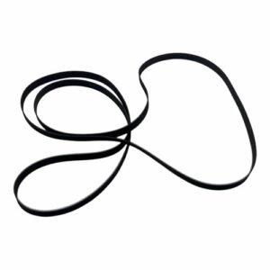 MERIGLARE Correia de substituição para toca-discos, leve, portátil e resistente para reparo e manutenção, correia de transmissão de borracha, Diâmetro 300 Mm X 1 (Equipamentos)