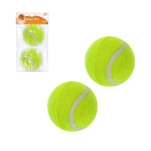 Kit 2 Bolas de Tênis para Cachorro Gato, Brinquedo para Pet (Brinquedos)