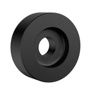 Tezuyok Adaptador 45 Para Toca-Discos De Vinil 7" - Alumínio Sólido E Acessórios (Preto) (Equipamentos)