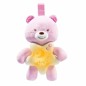 Painel ursinho bons sonhos, chicco, rosa, Chicco, Colorido (Bebê)
