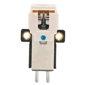 UPQRSG Cartucho Magnético Stylus, Substituição de Agulha para Gira-discos de Som Delicado, Cartucho de Fonógrafo Stylus Profissional, para Toca-Discos (Equipamentos)