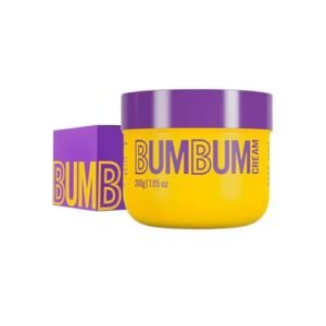 Beleza Brasileira Creme Hidratante Corporal Bumbum Cream Suave 200g, Combate Flacidez e Suavização de Estrias, Todos os Tipos de Pele, Produto Vegano e Não Testado em Animais (Beleza)
