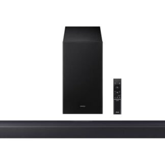 Samsung Barra de som da série B HW-B550F 2,1 canais DTS Virtual:X Soundbar com subwoofer (modelo 2025), modo de aprimoramento de voz, aumento de graves, som adaptável (Equipamentos)