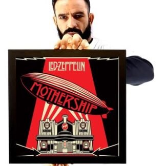 Incrivel Quadro Capa Lp Vinil Led Zeppelin Mothership (Discos de Vinil)