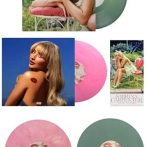 Short N Sweet Exclusive Bundle Edition! Pink Marble & Alternate Cover Green Vintage Bottle Sabrina Carpenter - Sabrina Carpenter (Discos de Vinil)