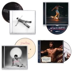 Benson Boone Complete Discography Collection: Walk Me Home / Pulse / Roller Skates & Fireworks / American Heart - Benson Boone (CDs)