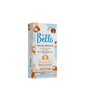 Folha Pronta para Depilação Facial Argan 16 Fls, Depil Bella (Aparelhos de Cuidados Pessoais)