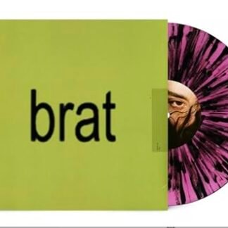 Charli XCX BRAT Vinyl Exclusive Limited Pink & Black Splatter Edition. - Charli XCX (Discos de Vinil)