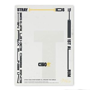 STRAY KIDS 1st Album - GO生 [ Standard ver. / B Type ] CD + Photobook + Photocards + Unit Lyric Leaflet + 4 Cut Film + Secret Card + FREE GIFT - STRAY KIDS (CDs)