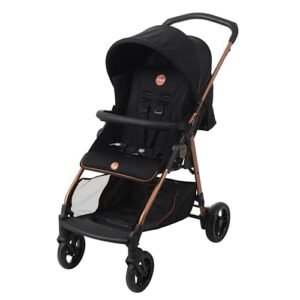 Carrinho de Bebê Lui-Preto Cobre até 15 Kg Preto Burigotto (Bebê)