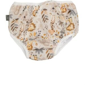 Fralda de Piscina Reutilizável Sunga Bebê Menino Ecológica Happy - BENIBEE (SAFARI - P/M - 06 ate 10kg) (Bebê)