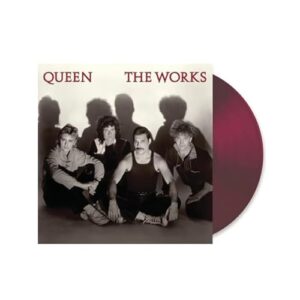 Queen - The Works Exclusive Limited Edition Burgundy Color Vinyl LP Record (Discos de Vinil)