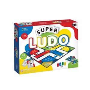 Pais & Filhos 790772 Jogo Super Ludo, Multicolor (Brinquedos)