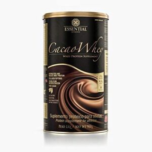 Cacao Whey Lata 30 Doses + 3 Amostras Exclusivas Essential Nutrition (Saúde e Cuidados Pessoais)