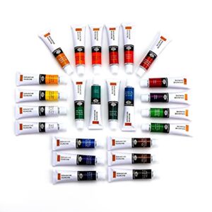 Royal & Langnickel GOU24 Tinta Guache Color Artist Tube, 12 ml, 24 unidades, 12 unidades (pacote com 1), pacote com 24 (Brinquedos)