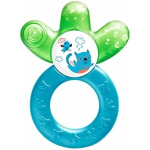 MAM Baby Mordedor Cooler para Crianças 4+ Meses, Azul (Bebê)