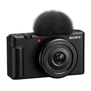 Sony Câmera Vlog ZV-1F para criadores de conteúdo e vloggers preta