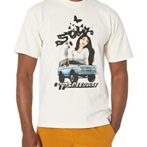 Olivia Rodrigo Camiseta unissex padrão Sour Airbrushed, Creme, XGG (CDs)