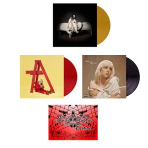 Billie Eilish Complete Vinyl Studio Discography with art card (Discos de Vinil)