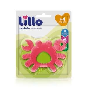 Lillo Mordedor Caranguejo - Rosa (Bebê)