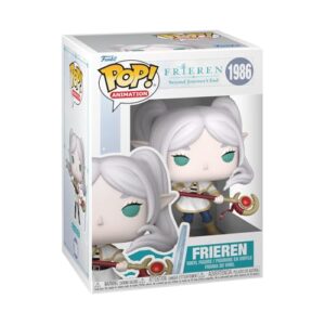 Funko Pop! Animação: Frieren Beyond Journeys End - Frieren - Boneco de vinil colecionável - Ideia de presente - Mercadoria oficial - Brinquedos para crianças e adultos - Fãs de anime - Figura modelo (Brinquedos)