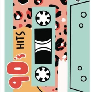 Retro Vintage tape Cassettes Notebook Journal. Various audio tapes. Different Mixtapes. Love songs, Relax, Rock, Nineties hits etc.: 6x9 160 pages of Lined Notebook Journal paper - Publishing, Pop Off (Discos de Vinil)