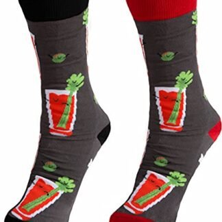 Pavilion - Bloody Mary Fun preto, cinza e vermelho com estampa de álcool, Preto, P-M (CDs)